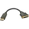 Lindy CAVO ADATTATORE LINDY DISPLAPORT- DVI-D M/F Supporta risoluzioni fino a 1920x1080@60Hz / 1920x1200@60Hz 39618 41004-OUT