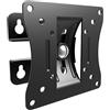 RICOO Supporto monitor muro S0711 Girevole Inclinabile Schermo PC 13"-29" 33-74 cm Staffa monitor universale LED/Curvo VESA 50 x 50 100 x 100