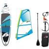 F2 SUP F2 SECTOR 12'2 BLUE completo di vela - SUP gonfiabile WindSUP - superficie: 2,0m