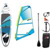 F2 SUP F2 SECTOR 12'2 BLUE completo di vela - SUP gonfiabile WindSUP - superficie: 3,0m
