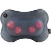 NAIPO Cuscino massaggiante massaggiatore shiatsu con funzione di calore a infrarossi Grigio Rivestimento soffice