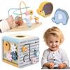 vigatoys Viga Polarb Activity Box Centro giochi educativo in legno Cubo 5 in 1