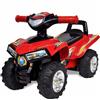 vidaXL Quad per Bambini Rosso con Suoni e Luci