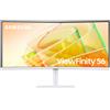 Samsung S65TC Monitor PC 86,4 cm (34") 3440 x 1440 Pixel UltraWide Quad HD LED Bianco, Monitor LED - LS34C650TAUXEN