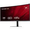 VIEWSONIC MON 38IPS WQHD 3840*1600 CURVO MM 21:9 USBC PD96W HDMI DP REG ALTEZZA - VA3820C