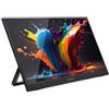 ATLANTIS MONITOR PORTATILE ATLANTIS LED 15,6" Wide A05-P156WP IPS 1920x1080 25ms 312cd/m² 600:1 MM 1xMini HDMI 2xUSB-C Cust. Base Piegh. - A05-P156WP
