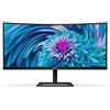 PHILIPS MONITOR CURVO 34 LED VA 21:9 3440x1440 1MS 350 CDM, USB-C, ALTEZZA, DP/HDMI, MULTIMEDIALE - 346E2CUAE