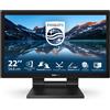 PHILIPS MON TOUCH 21,5TN VGA HDMI DP 10TOC DVI IP65 USB3.1 SMOOTHTOUCH 16:9 MM - 222B9TA/00