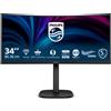 Philips 3000 series 34B2U3600C/00 Monitor PC 86,4 cm (34") 3440 x 1440 Pixel Wide Quad HD LCD Nero - 34B2U3600C/00