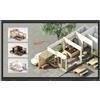 LG CreateBoard Standard lavagna interattiva 165,1 cm (65") 3840 x 2160 Pixel Touch screen Nero - 65TR3DQ-B.AUEQ