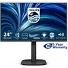 PHILIPS MONITOR 23,8 LED IPS FHD 16:9 4MS 250 CDM, PIVOT, VGA/DP/HDMI, MULTIMEDIALE - 24B2N3200J