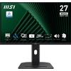 MSI Pro MP275QPG Monitor PC 68,6 cm (27") 2560 x 1440 Pixel Wide Quad HD LCD Nero - PRO MP275QPG