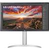 LG MONITOR 27 LED IPS 4K UHD 16:9 5MS 300 CDM, PIVOT, DP/HDMI, MULTIMEDIALE, BIANCO - 27UP850K-W.AEU