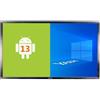 YASHI MONITOR INTERATTIVO TOUCH YASHI 75" LY7513 LCD 4K TYPE-C 4GB RAM 32GB STORAGE ANDROID 13, staffa a muro inclusa LY7513 YASHI - LY7513