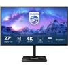 PHILIPS MON 27IPS 4K UHD PIVOT HDMI DP 5MS USBC 279C9/00 - 279C9/00