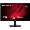 VIEWSONIC MON 24IPS FHD HDMI DP VGA 99%RGB 100HZ VG2408A MM REG ALT PIVOT USB - VG2408A