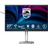 Philips Serie 4000 27B2N4500/00 Monitor PC 68,6 cm (27") 2560 x 1440 Pixel Quad HD LCD Grigio - 27B2N4500/00