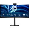 Philips Serie 3000 34B2U3600CH/00 Monitor PC 86,4 cm (34") 3440 x 1440 Pixel Wide Quad HD LCD Nero - 34B2U3600CH/00