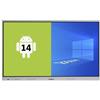 YASHI MONITOR INTERATTIVO TOUCH YASHI 65" LY6524 LCD 4K TYPE-C 8GB RAM 128GB STORAGE ANDROID14GoogleClassroom ready,staffa a muro incl - LY6524