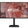 AOC MON 27IPS QHD HDMI DP USBC USB MM AOC Q27E4CV 120HZ PIVOT REG ALTEZZA - Q27E4CV