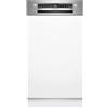 Bosch Serie 4, lavastoviglie parzialmente integrata, 45 cm, acciaio inox, SPI4HMS49E