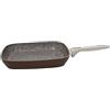 Tognana Pearlbrown, Grill quadra 28 x 28 cm, alluminio, marrone