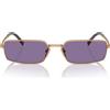 Prada Occhiali da Sole PRA60S 7OE01O Ottone/Viola Donna 59/16/135