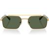 Vogue Occhiali da Sole VO4356S 280/71 Oro/Verde Scuro Uomo 57/18/145