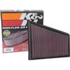K&N K & N filtro aria 718 Boxster 2.0 e 2.5 2016- (33 - 3078), Rosso