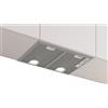 Bosch DHL555BM Cappa tradizionale da pensile, 53 cm. Argento metallizzato. Potenza max 604 mc/h