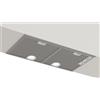 Bosch DHL755BM Cappa tradizionale da pensile, 75 cm. Argento metallizzato. Potenza max 614 mc/h