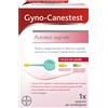 GYNO CANESTEN Gyno-Canestest Autotest Diagnosi Infezioni Vaginali, Candida, Vaginosi Batterica, 1 Tampone