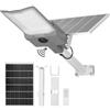 VEVOR Lampione Solare da Esterno 12000 W 900000 LM, Faretto Solare per Parcheggio Commerciale dal Tramonto all'Alba, Lampada di Sicurezza a LED di Tipo Split Uso Esterno per Cortile Vialetto