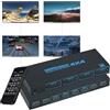 Groza Interruttore a matrice HDMI 4x4, 4K HDMI Matrix 4 in 4 Out con telecomando IR, supporto HDMI 1.4, 4K a 30Hz, 1080P@60Hz, 3D, YUV 4:2:0