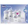 CHICCO (ARTSANA SpA) Chicco NaturalFeeling Set starter con biberon, tettarelle e scopino, 0 m+