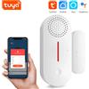 Tuya Sensore Magnetico Smart WiFi per Porta e Finestra con Allarme Sonoro 90dB