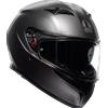 AGV CASCO INTEGRALE K3 AGV E2206 MPLK MONO MATT LUNA GREY AGV : Taglia Int - L