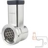 Kenwood KAX643ME Accessorio TagliaVerdure per Impastatrice Planetaria dotato di 5 Rulli Monotaglio in metallo, Affetta e Grattugia direttamente nella ciotola con movimento lento e rotatorio