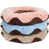 Ferribiella Spa Ferribiella Cuscino Ciambella Morbida per Cani e Gatti 60 cm, rosa