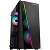 Unykach Glayze Argb Custodia per Pc-tower Nero Nero Taglia Unica
