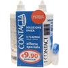 FIDIA FARMACEUTICI SpA CONTACTA SOLUZIONE 2 FLACONI DA 360 ML + PORTALENTI IN OMAGGIO