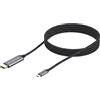 Conceptronic Cavo Conceptronic usb-C/Hdmi 2m Grigio [ABBY10G]