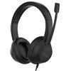 Nilox Cuffie Nilox NXAUSB02 Over-Ear Con microfono Nero [NXAUSB02]