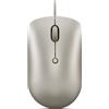 Lenovo Mouse Lenovo 540 wired USB/Ottico 2400dpi 4 tasti Sabbia [GY51D20879]