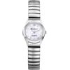 Oidea Orologio da polso da donna con cinturino elastico, cinturino in acciaio inox, analogico, al quarzo, con quadrante grande, cinturino in acciaio inox, cinturino in acciaio inox, Cinturino
