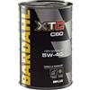 Bardahl - XTC C60 SAE 5W-40 - Olio Motore per Auto, Lubrificante per Motori Benzina o Diesel, Fomula 100% Sintetica, Anti-Attrito e Anti-Usura, 1 L