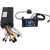 MechKit Kit Controller Scooter Elettrico, 36V 48V 52V 1500W 2000W 40A Controller Motore Onda Sinusoidale 3 modalità Centralina Bici Elettrica con LCD a Colori S966