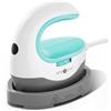 HTVRONT Mini pressa di calore, piccola pressa di calore portatile, per magliette, cappelli, progetti di trasferimento di riscaldamento menta