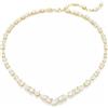 SWAROVSKI COLLANA MESMERA, TAGLIO MISTO PLACCATO COLOR ORO