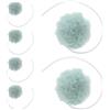 Happyyami 6 Giochi Interattivi per Gatti Palline Sospese con Campanello in Peluche per Tiragraffi, Design Multifunzione Sicuro, Indoor e Inseguimento